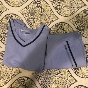 Periwinkle Grey’s Anatomy Impact Scrubs Set